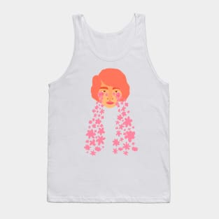 Floral tears Tank Top